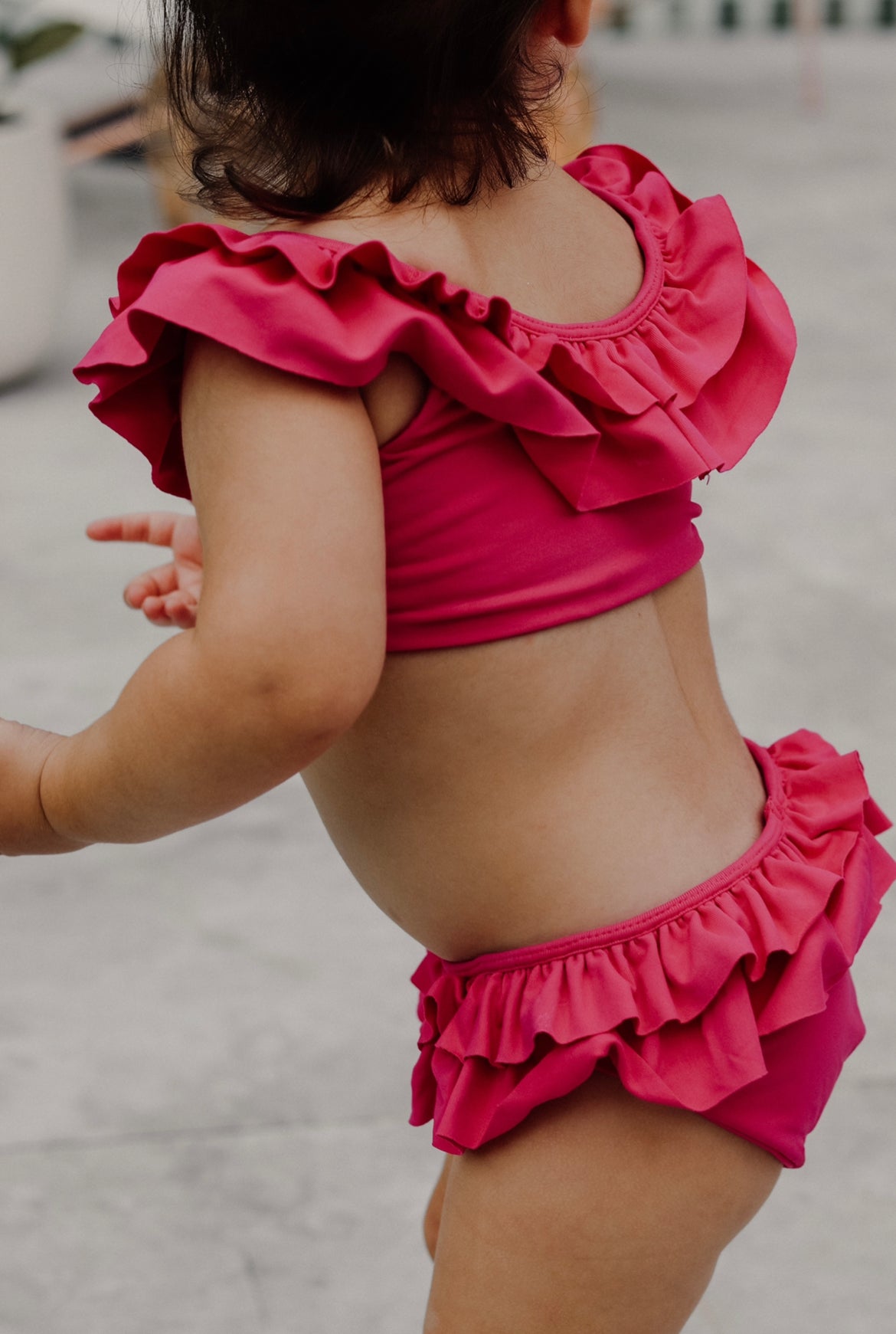 Posie Frill Bottom Hibiscus